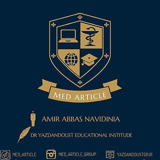 مقاله نویسی گروه آموزشی دکتر یزدان دوست (@med_article)