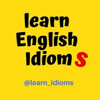 Learn English Idioms (@learn_idioms)
